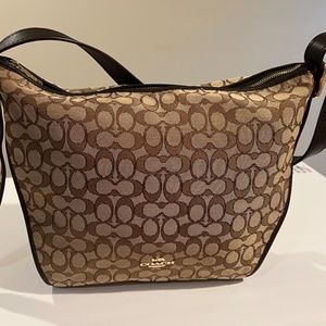 Coach purse with Coach logo
